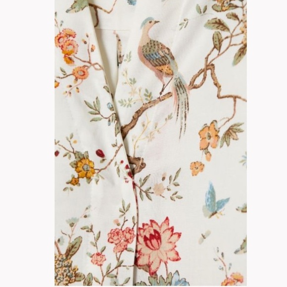 GP & J BAKER x H&M Patterned Viscose Dress Size 2 - Picture 3 of 3